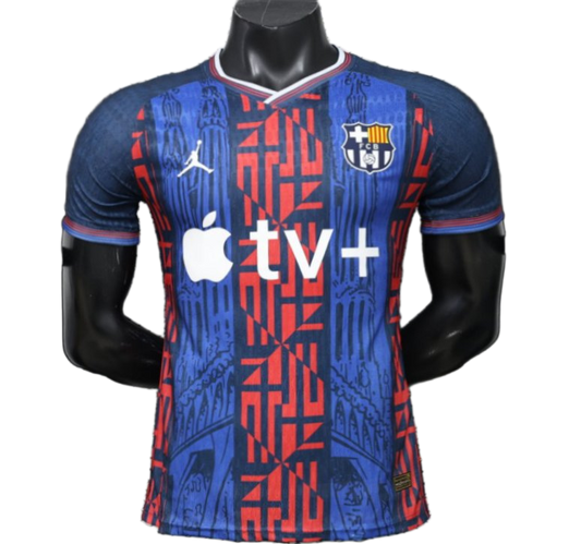 FC Barcelona 2026/27 Jersey – Player Version – Special Edition – Blue/Red Graphic