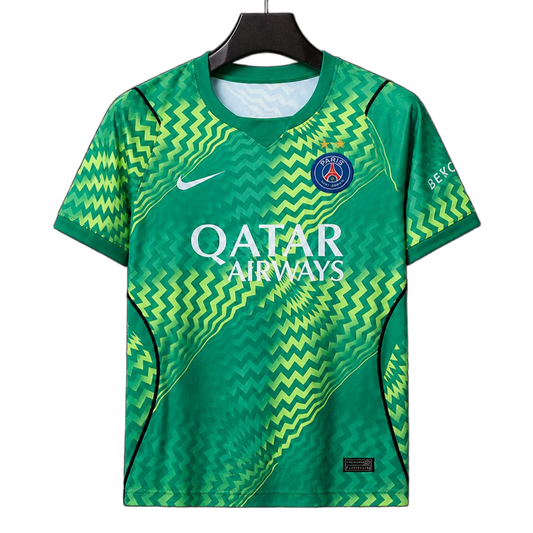 PSG 2026/27 Goalkeeper Jersey – Green – 2 Stars