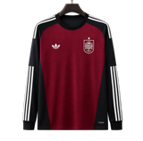 Spain 2026 World Cup Goalkeeper Jersey – Long Sleeve – Red