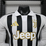 Juventus 2026/27 Home Jersey – Player Version – Long Sleeve