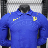Chelsea 2026/27 Home Jersey – Player Version – Long Sleeve