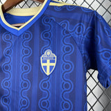 Sweden 2026 World Cup Away Kids Kit