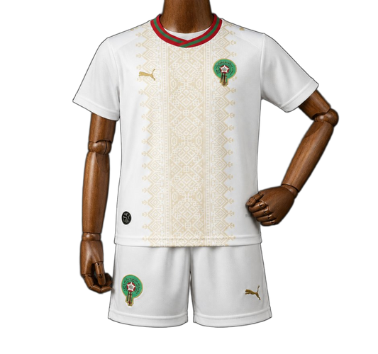 Morocco 2026 World Cup Away Kids Kit