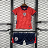 England 2026 World Cup Away Kids Kit