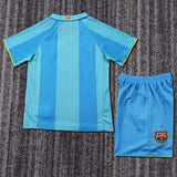 FC Barcelona 2007/08 Away Kids Kit – Retro Version