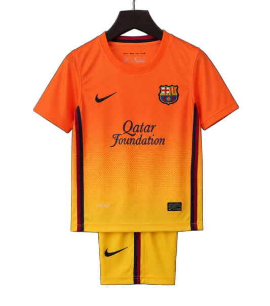 FC Barcelona 2012/13 Away Kids Kit – Retro Version