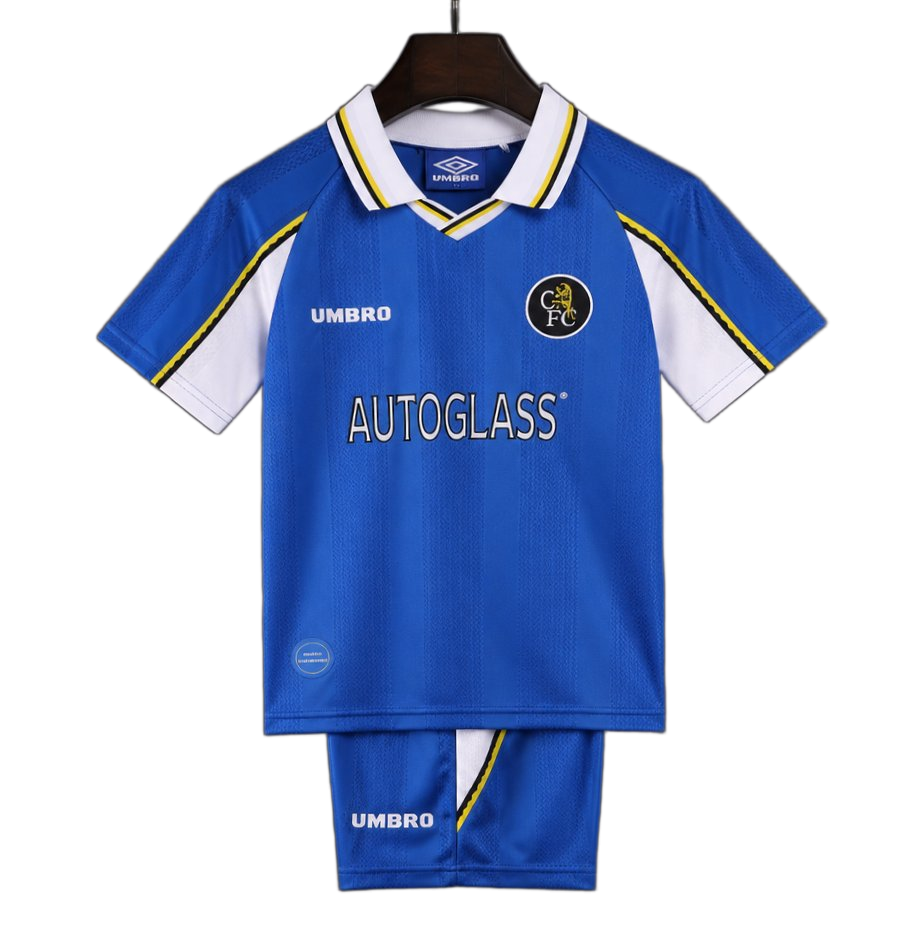 Chelsea 1997/99 Home Kids Kit – Retro Version