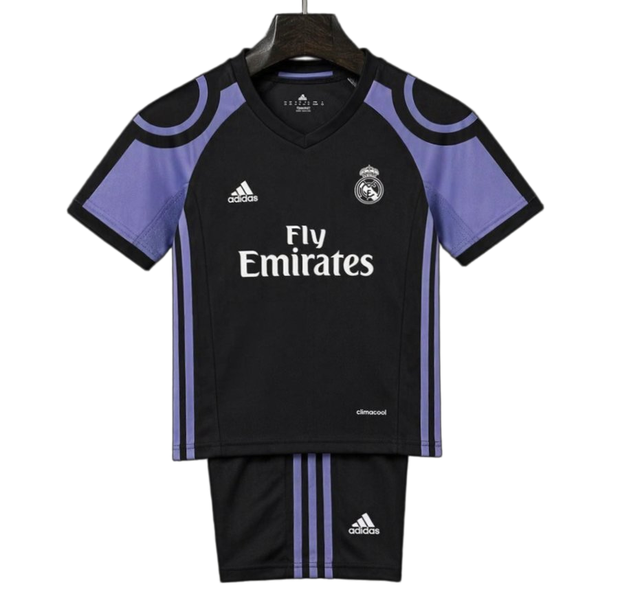 Real Madrid 2016/17 Third Kids Kit – Retro Version