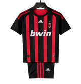 AC Milan 2008/09 Home Kids Kit – Retro Version