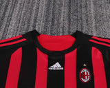 AC Milan 2008/09 Home Kids Kit – Retro Version