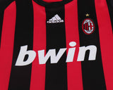 AC Milan 2008/09 Home Kids Kit – Retro Version