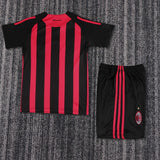 AC Milan 2008/09 Home Kids Kit – Retro Version