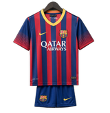 FC Barcelona 2013/14 Home Kids Kit – Retro Version