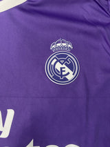 Real Madrid 2016/17 Away Kids Kit – Long Sleeve – Retro Version