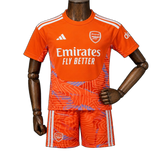 Arsenal 2026/27 Goalkeeper Kids Kit – Orange