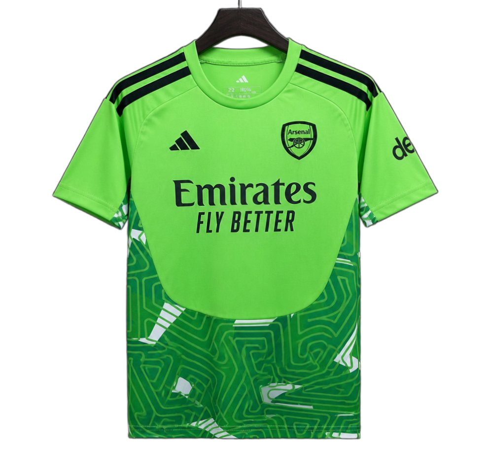 Arsenal 2026/27 Goalkeeper Jersey – Green – Neon Dark