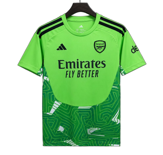 Arsenal 2026/27 Goalkeeper Jersey – Green – Neon Dark