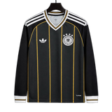 Germany 2026 Away Jersey – Long Sleeve – Black/Gold