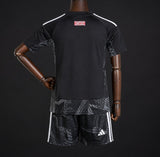 Manchester United 2026/27 Goalkeeper Kids Kit – Black/White