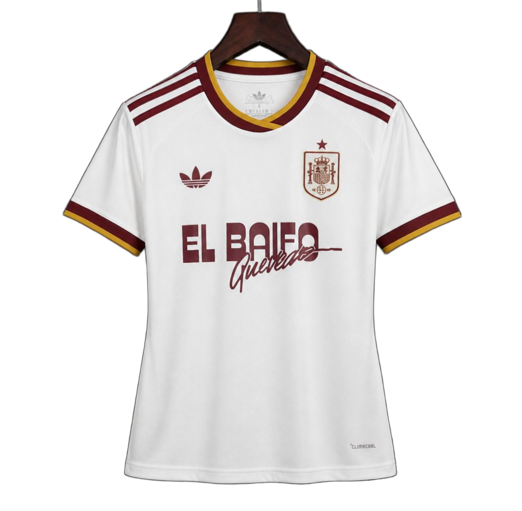 Spain 2026 Away Jersey – Women's – White