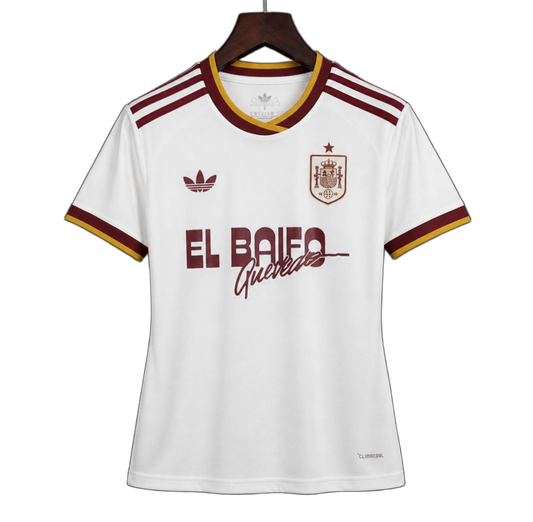Spain 2026 Away Jersey – Women's – White