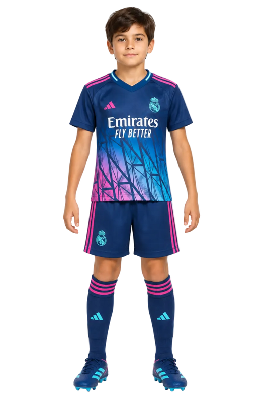 Real Madrid 2026/27 Jersey – Kids – Special Edition – Blue