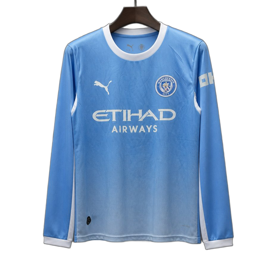 Manchester City 2026/27 Home Jersey – Long Sleeve