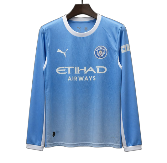 Manchester City 2026/27 Home Jersey – Long Sleeve