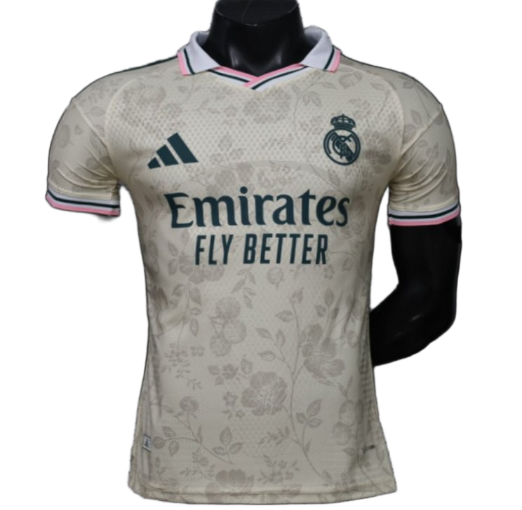 Real Madrid 2026/27 Jersey – Player Version – Special Edition – Beige