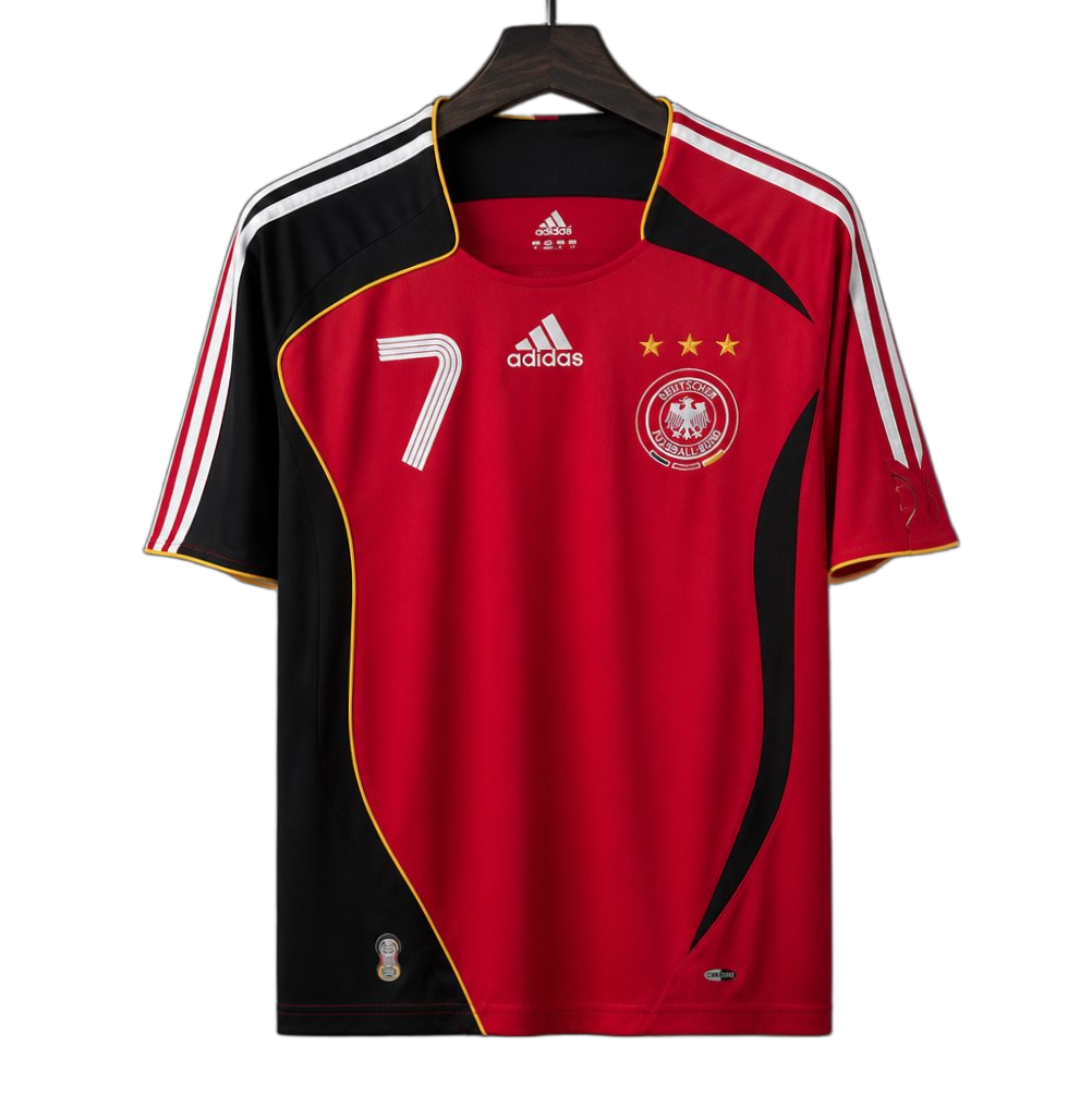Germany 2006 Away Jersey – Retro Version – Red