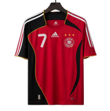 Germany 2006 Away Jersey – Retro Version – Red