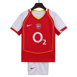 Arsenal 2004/05 Home Kids Kit – Retro Version
