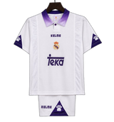 Real Madrid 1997/98 Home Kids Kit – Retro Version