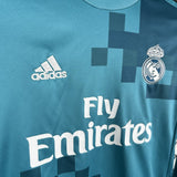 Real Madrid 2017/18 Third Kids Kit – Long Sleeve – Retro Version