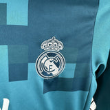 Real Madrid 2017/18 Third Kids Kit – Long Sleeve – Retro Version