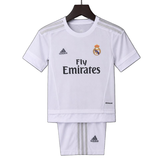 Real Madrid 2015/16 Home Kids Kit – Retro Version