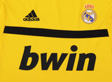 Real Madrid 2011/12 Goalkeeper Kids Kit – Retro Version – Yellow