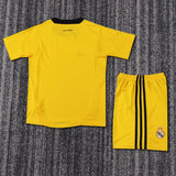 Real Madrid 2011/12 Goalkeeper Kids Kit – Retro Version – Yellow