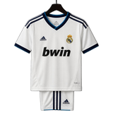 Real Madrid 2012/13 Home Kids Kit – Retro Version