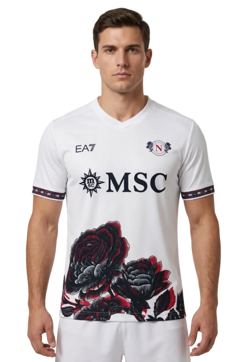 Napoli 2026/27 Jersey – Special Edition – White – Rose