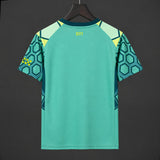 Manchester City 2026/27 Goalkeeper Jersey – Blue/Green – Vibrant Dark Geometric Pattern