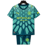 Manchester City 2026/27 Goalkeeper Kids Kit – Blue/Green