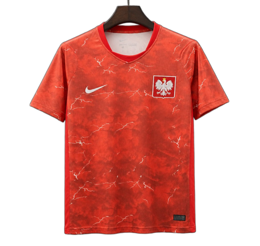 Poland 2026 Away Jersey – Red – Vibrant