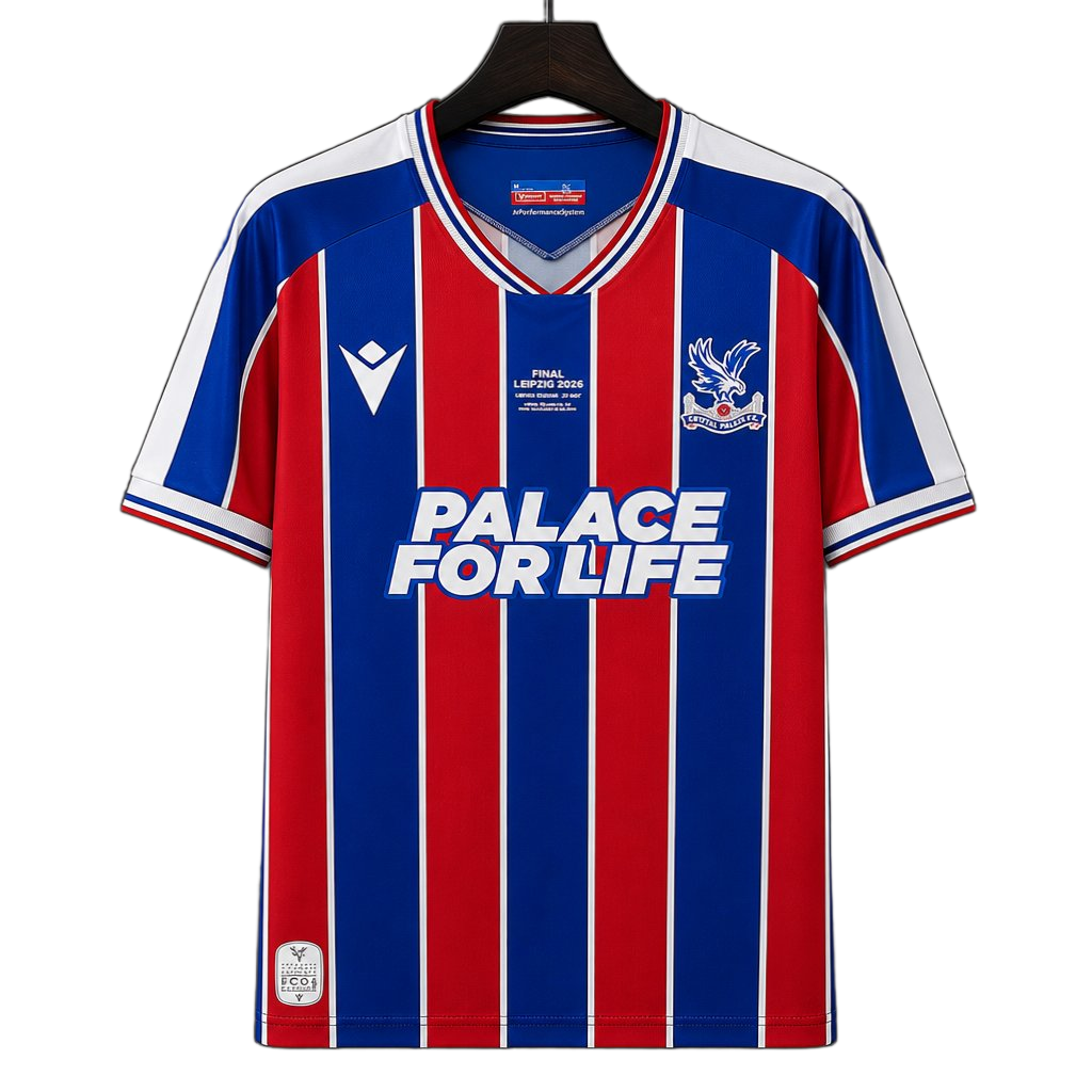 Crystal Palace 2025/26 Home Jersey – Player Version