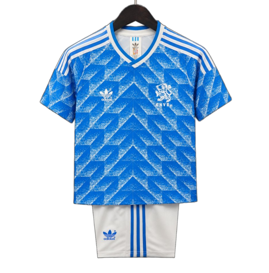 Netherlands 1988 Away Kids Kit – Retro Version