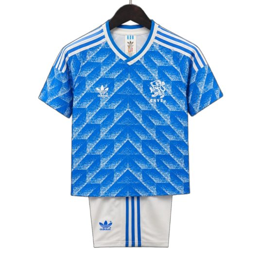 Netherlands 1988 Away Kids Kit – Retro Version