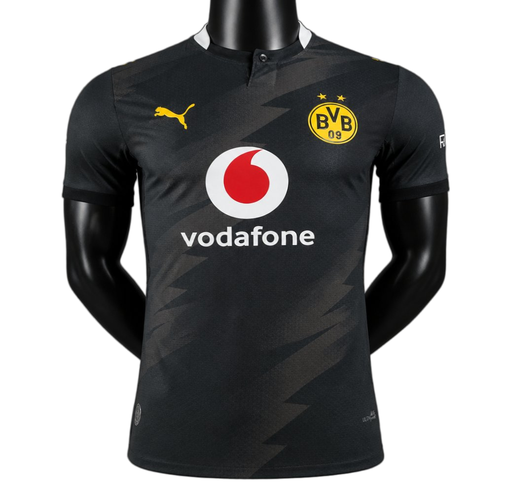 Borussia Dortmund 2026/27 Away Jersey – Player Version – Black