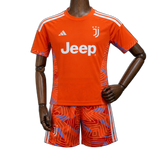 Juventus 2026/27 Goalkeeper Kids Kit – Orange