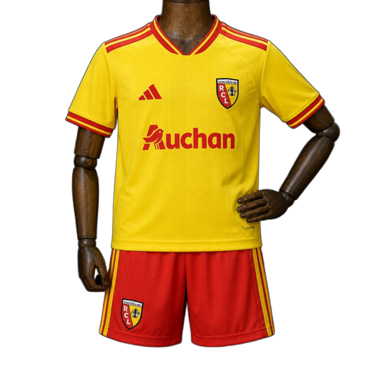 RC Lens 2026/27 Home Jersey – Red/Yellow – Stripe