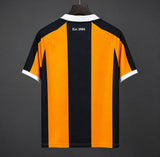 Hull City 2026/27 Home Jersey – Wide Amber/Black Stripes